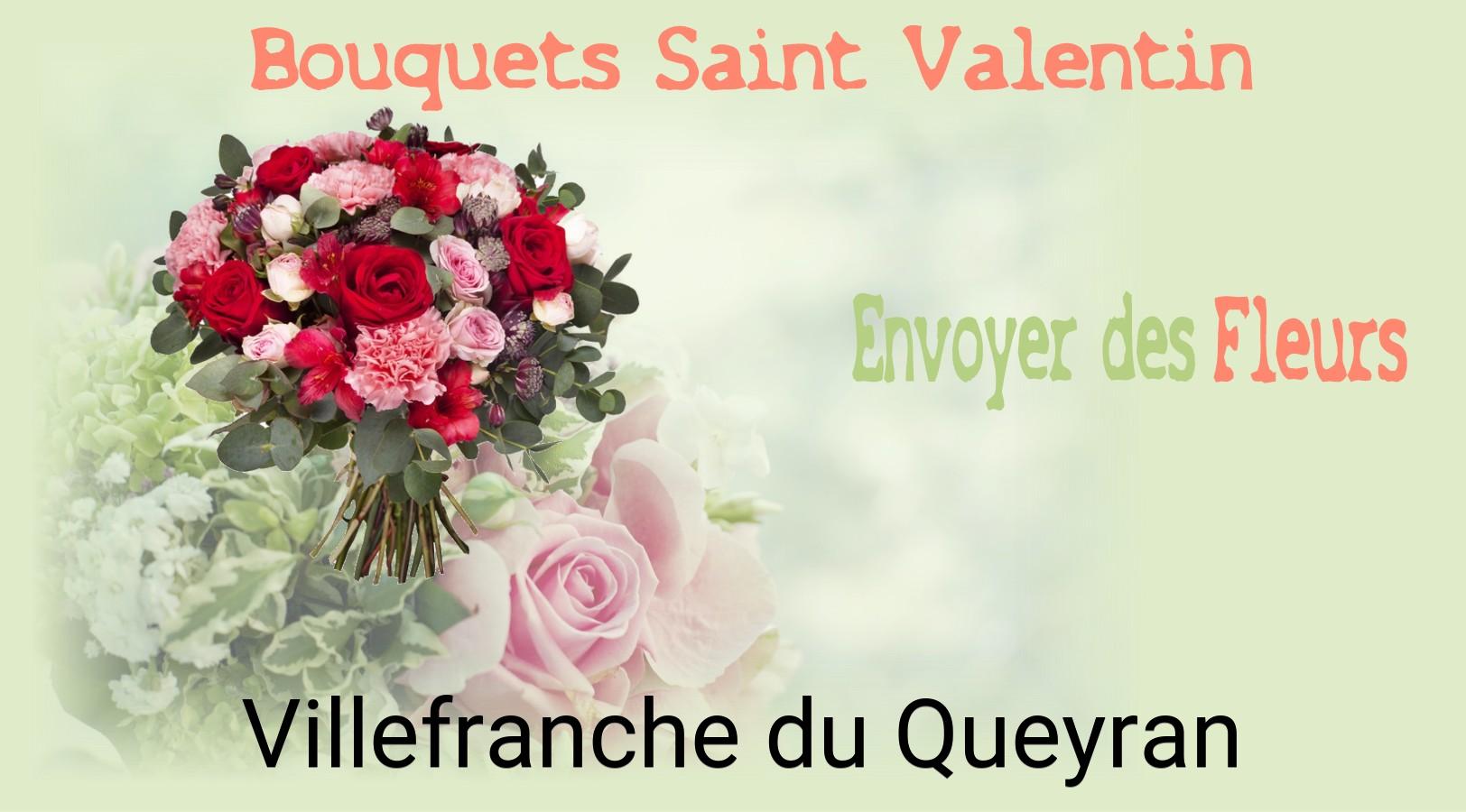 Roses de Saint-Valentin livrées à Villefranche-du-Queyran